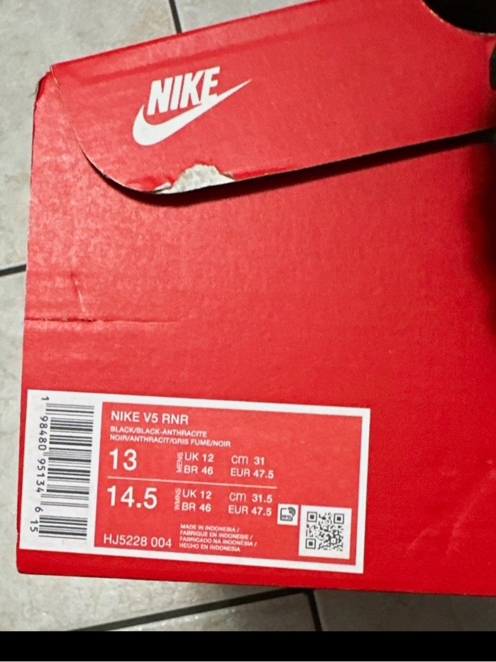Nike Men's Athletic Shoes V5RNR